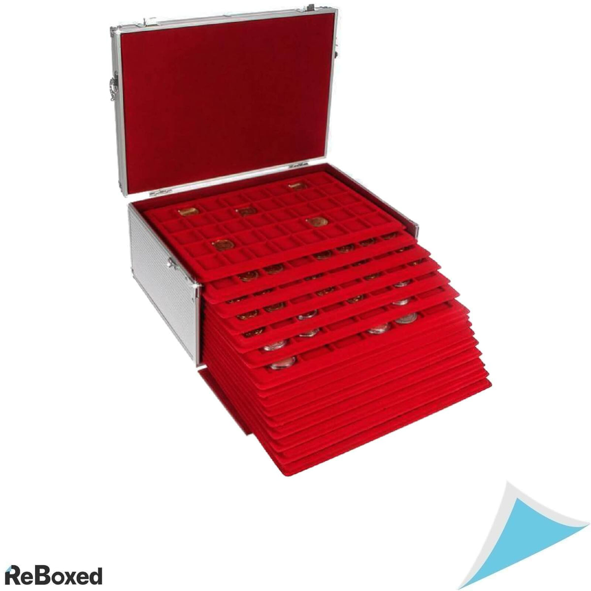 Safe 273 Gigant Cutie pentru Monede cu Tavite Multiple