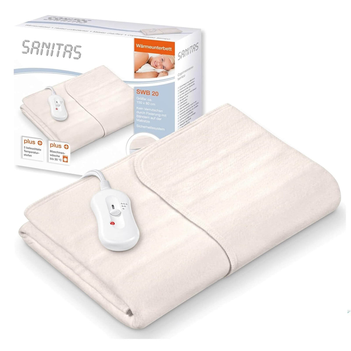 Sanitas SWB 20 Patura Electrica Incalzita 150 x 80 cm