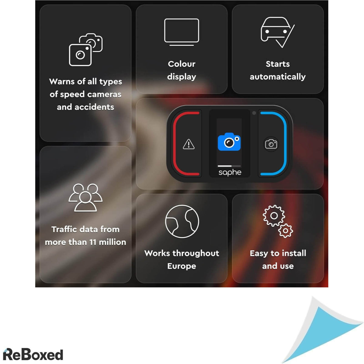 Saphe Drive Mini Alarma Avertizare Radar si Alte Pericole