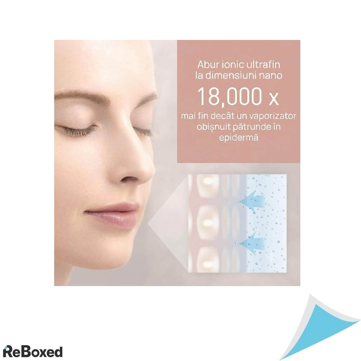Sauna Faciala Panasonic EH-XS01, Abur Nano-Ionic