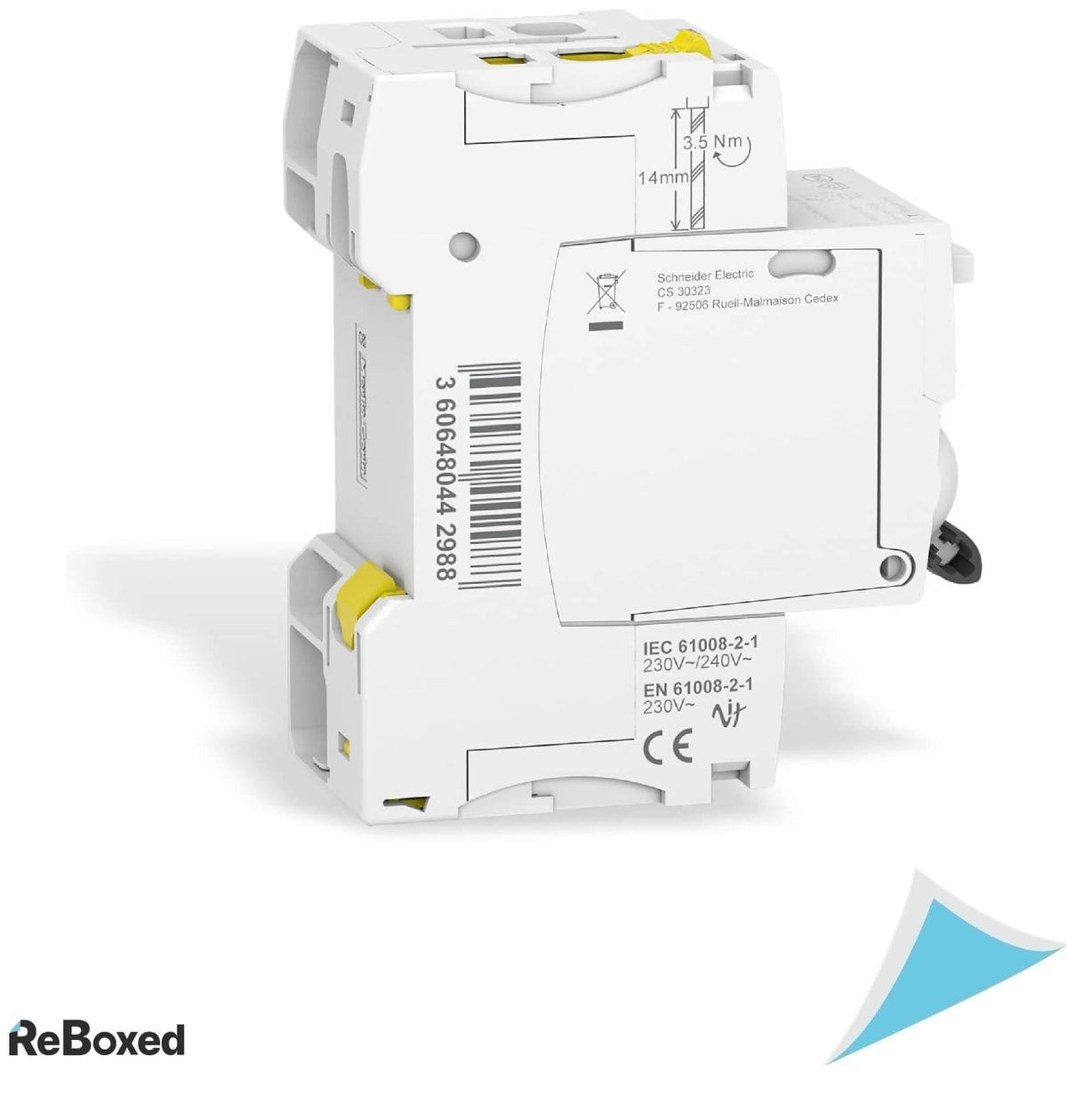 Schneider A9Z21225 Intrerupator Diferential 2P 25A 30mA Tip A