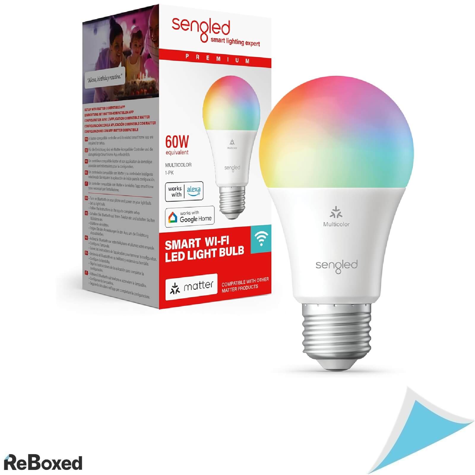 Sengled Bec LED Inteligent E27 800lm RGBW