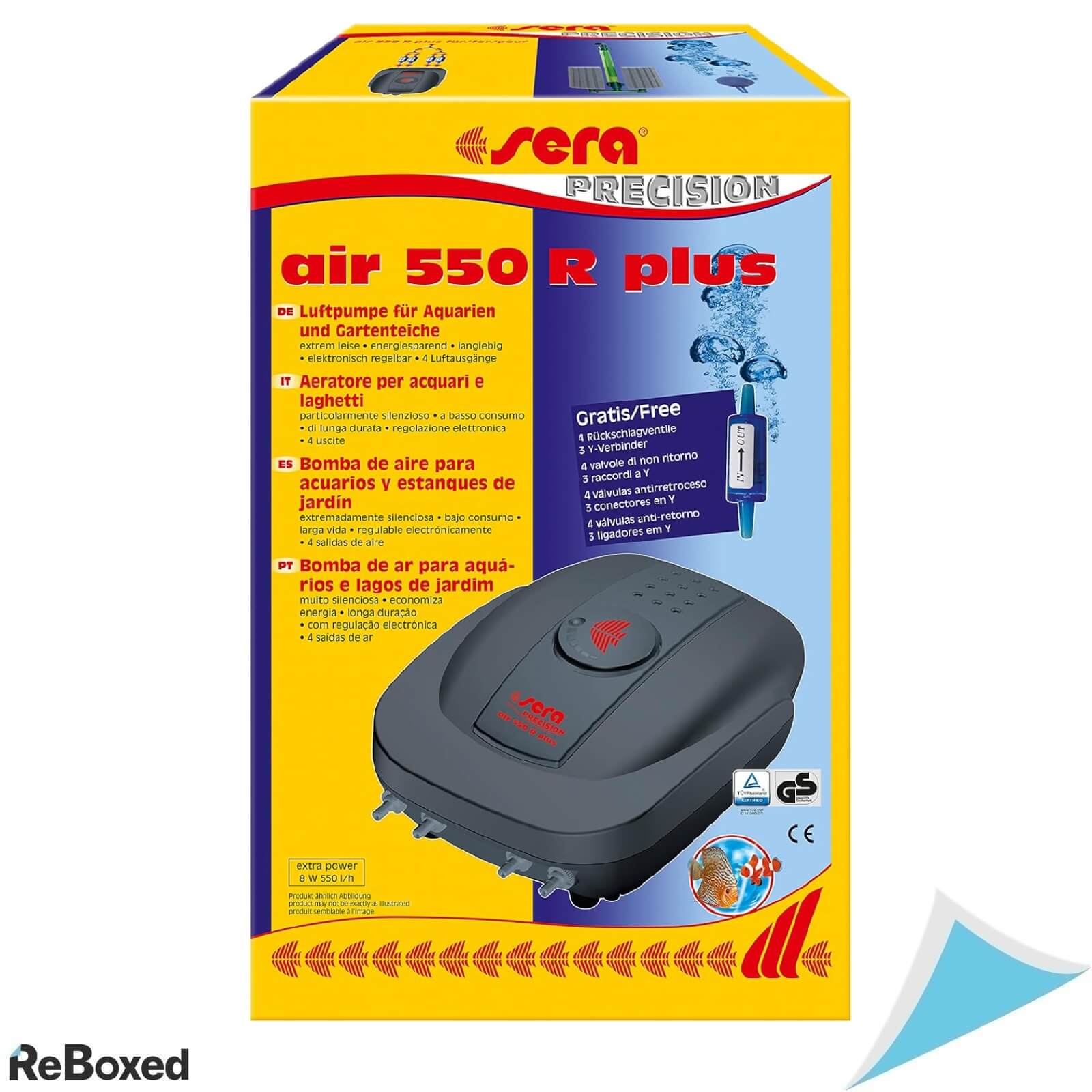 Sera Air 550 R Plus Pompa de Aer 8W