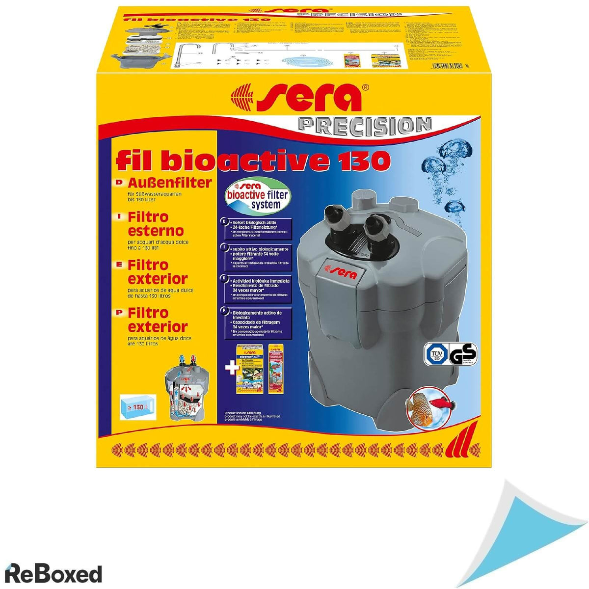 Sera Fil Bioactive 130 Filtru Extern pentru Acvarii