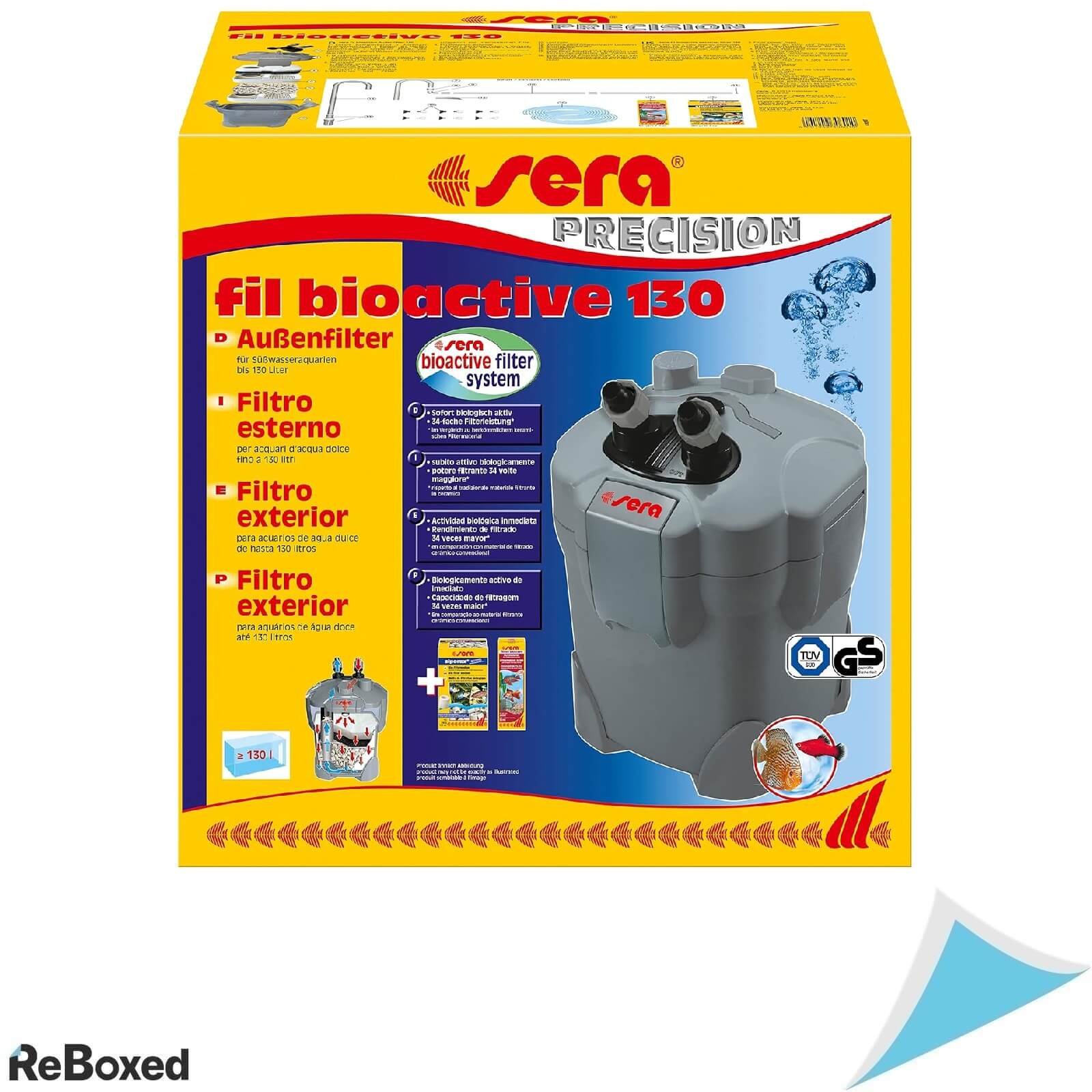 Sera Fil Bioactive 130 Filtru Extern pentru Acvarii