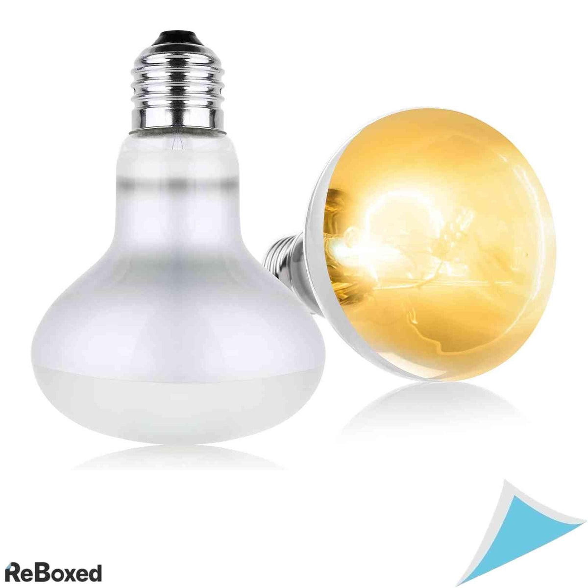 Set 2 becuri incalzire terariu vsshe 50W, UVA spectru complet, E27