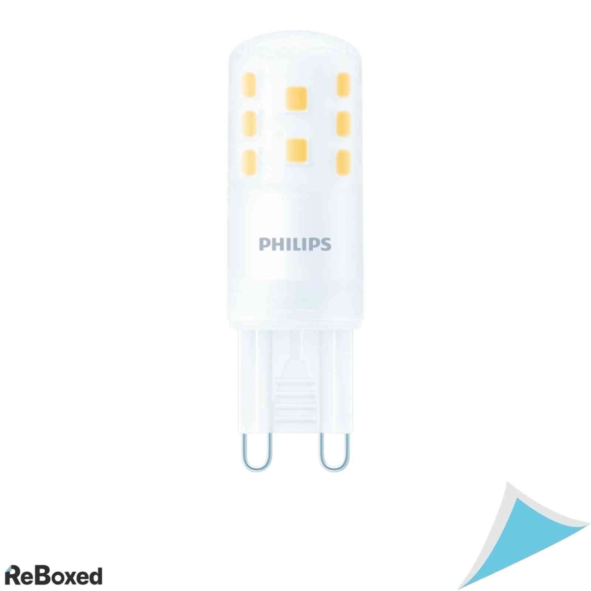 Set 2 Becuri LED Philips, Soclu G9, 400 Lumeni, Lumina Calda 2700K