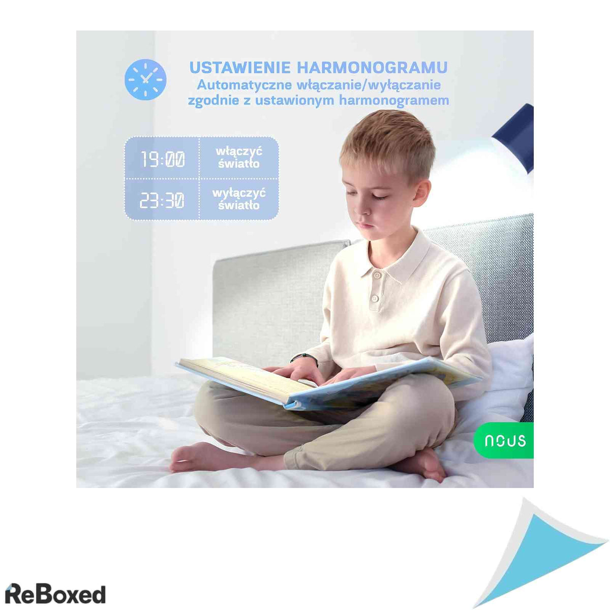 Set 2 Becuri Smart LED NOUS P4 E14, RGB+CCT, Wi-Fi