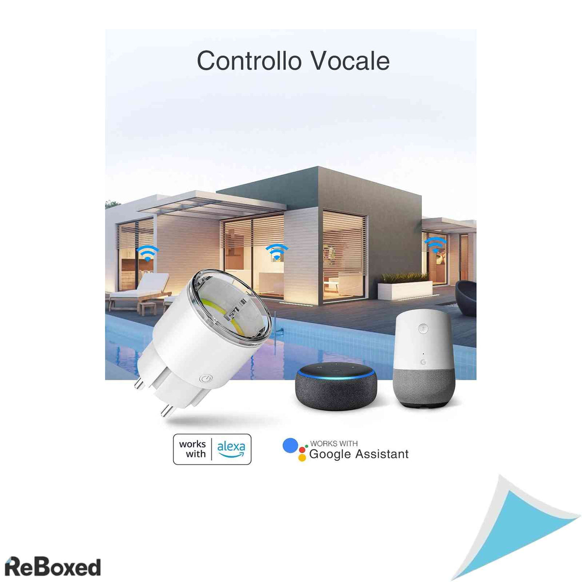 Set 2 Prize Inteligente WiFi ONEPLUG Mini Smart Plug, 10A