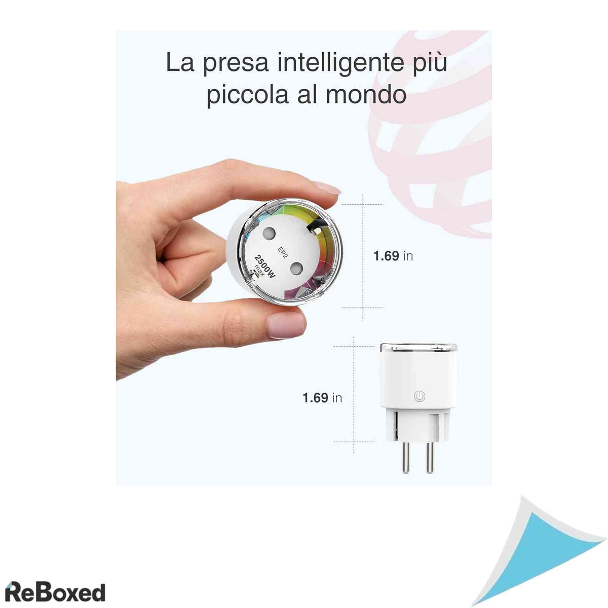 Set 2 Prize Inteligente WiFi ONEPLUG Mini Smart Plug, 10A