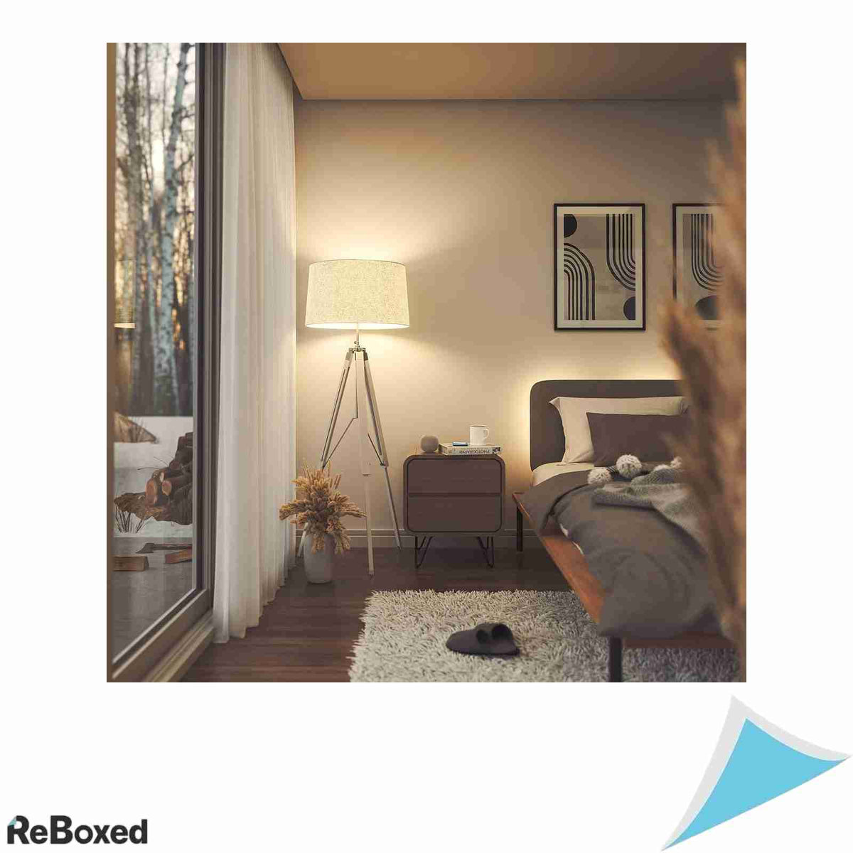 Set 3 Becuri Smart LED Nanoleaf Matter Essentials B22