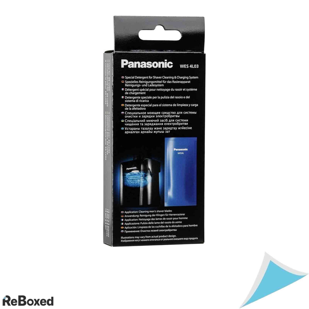 Set 3 Plicuri Solutie Curatare Aparat de Ras Panasonic WES4L03-803