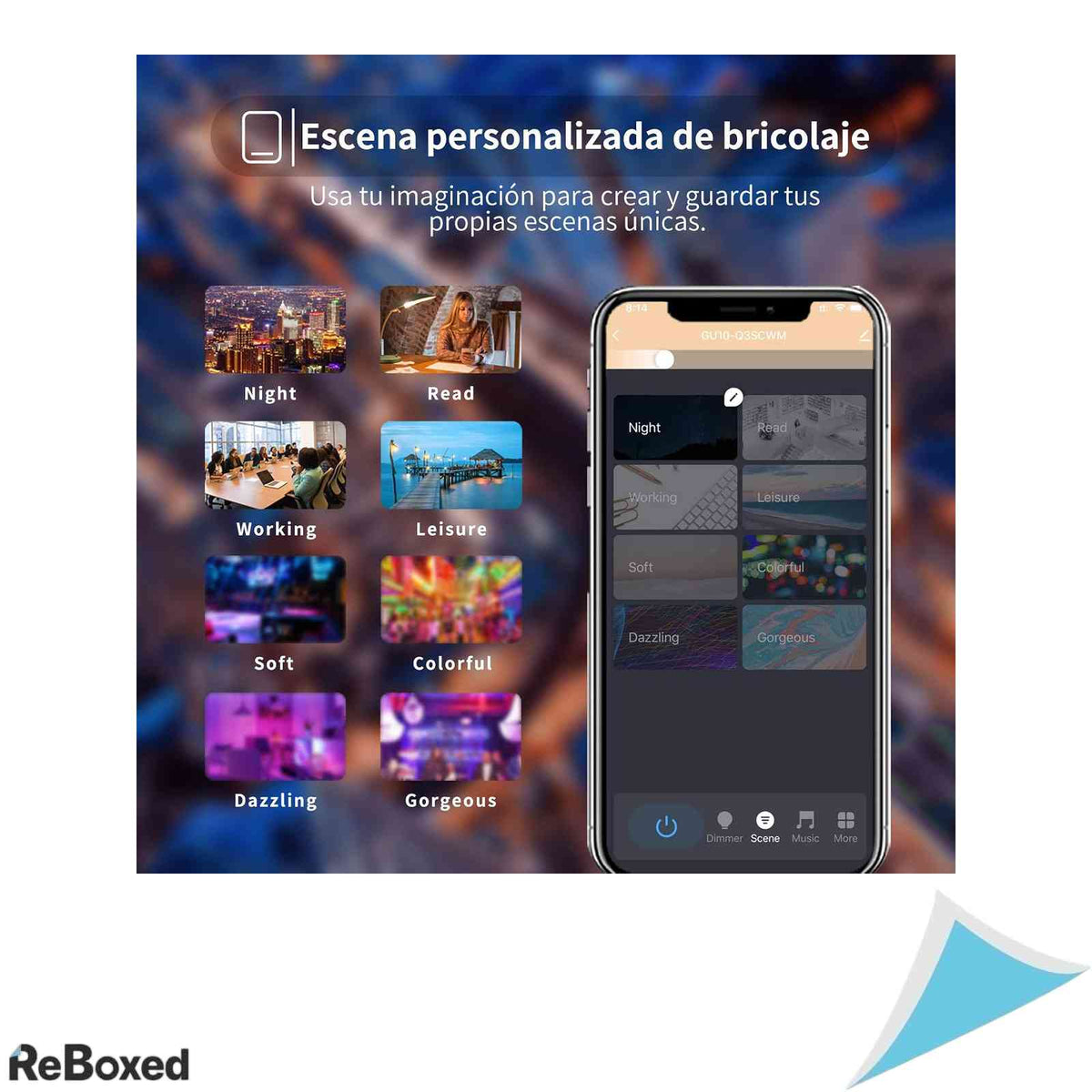 Set 4 becuri inteligente LED Avatar Controls GU10 5W