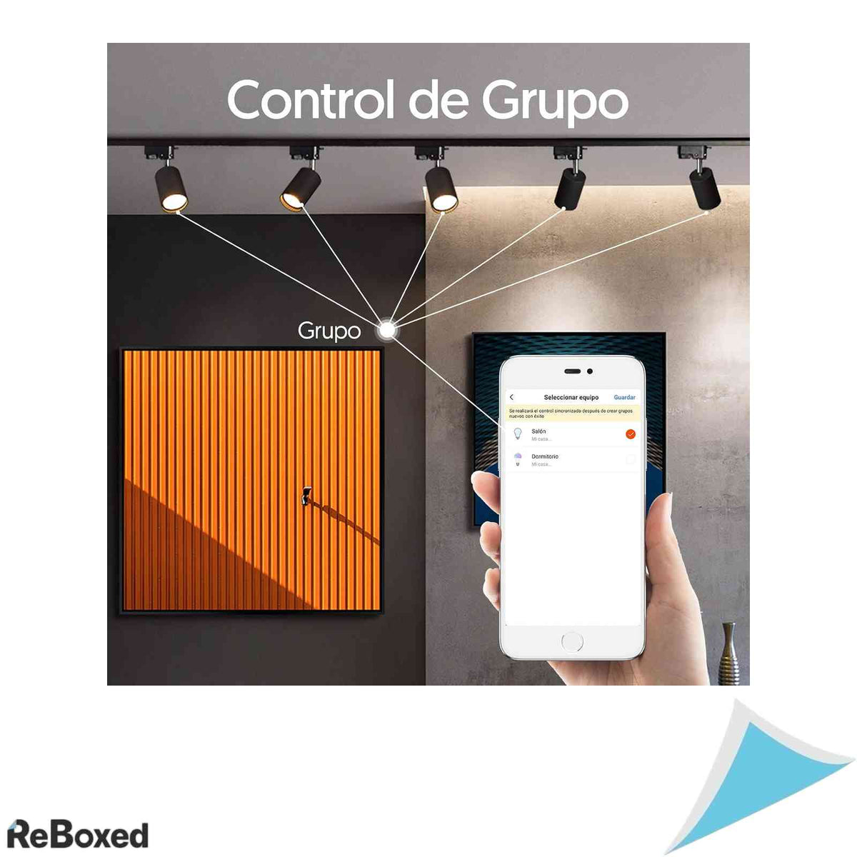 Set 4 becuri inteligente LED Avatar Controls GU10 5W
