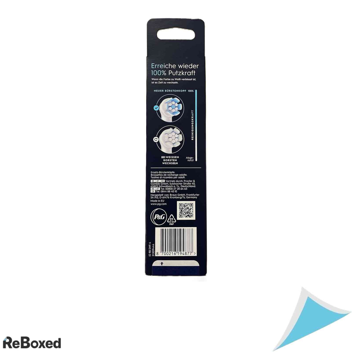 Set 4 Capete de Periuta de Dinti Electrica Oral-B iO Gentle Care, Alb