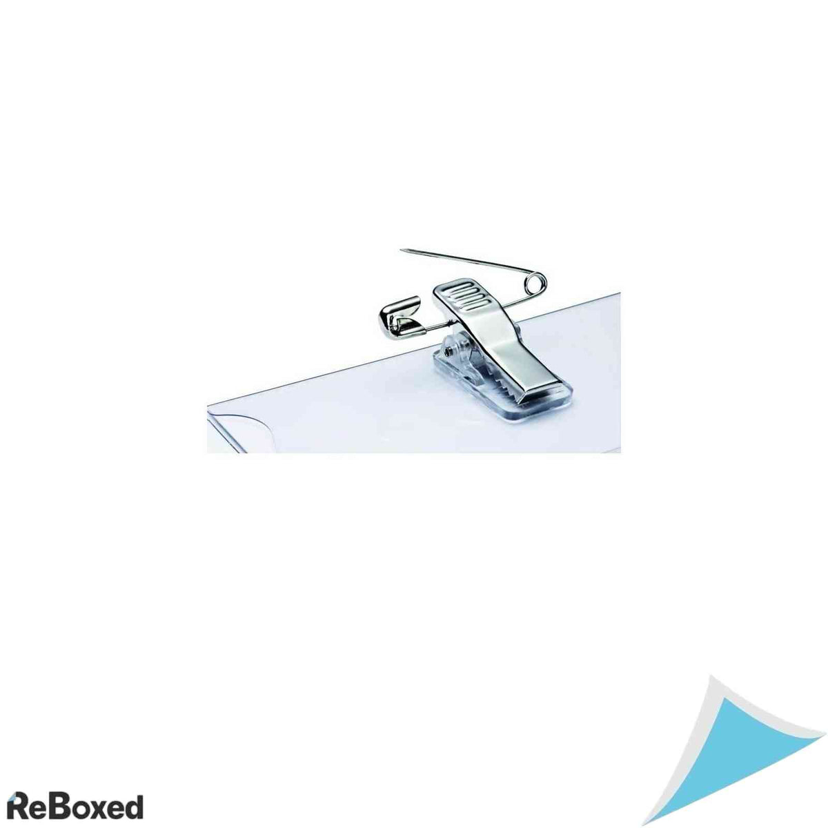 Set 50 ecusoane transparente Office Point 90x56 mm cu ac si clips