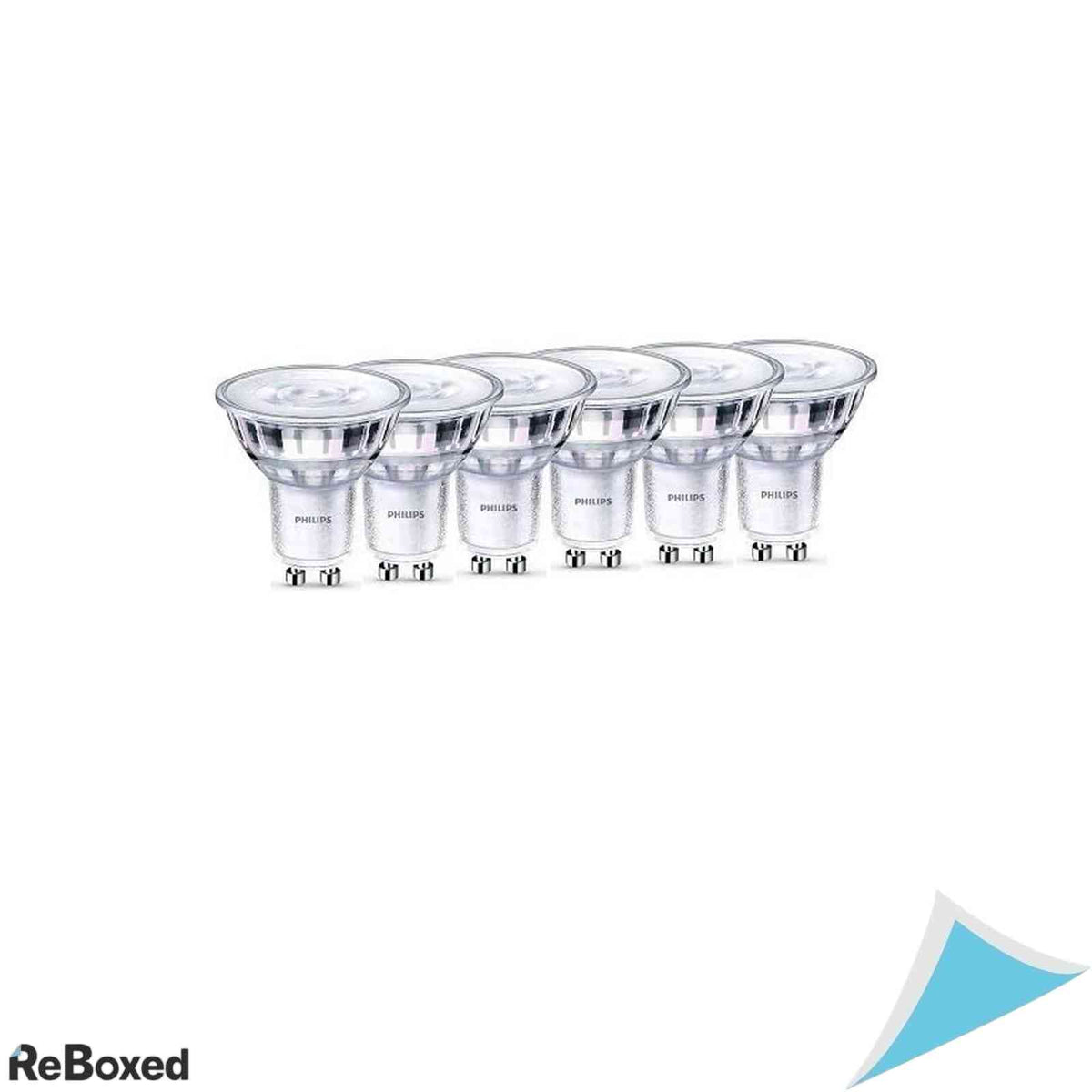 Set 6 becuri LED Philips WarmGlow GU10 3.8W echivalent 50W 345 lm dimabil