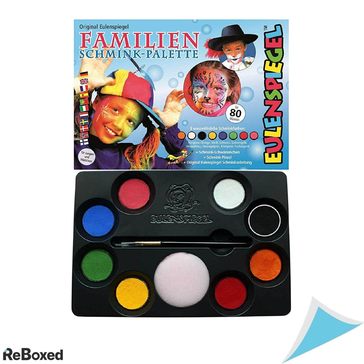 Eulenspiegel Set Machiaj Fata unisex 8 culori 3.5ml 50 masti