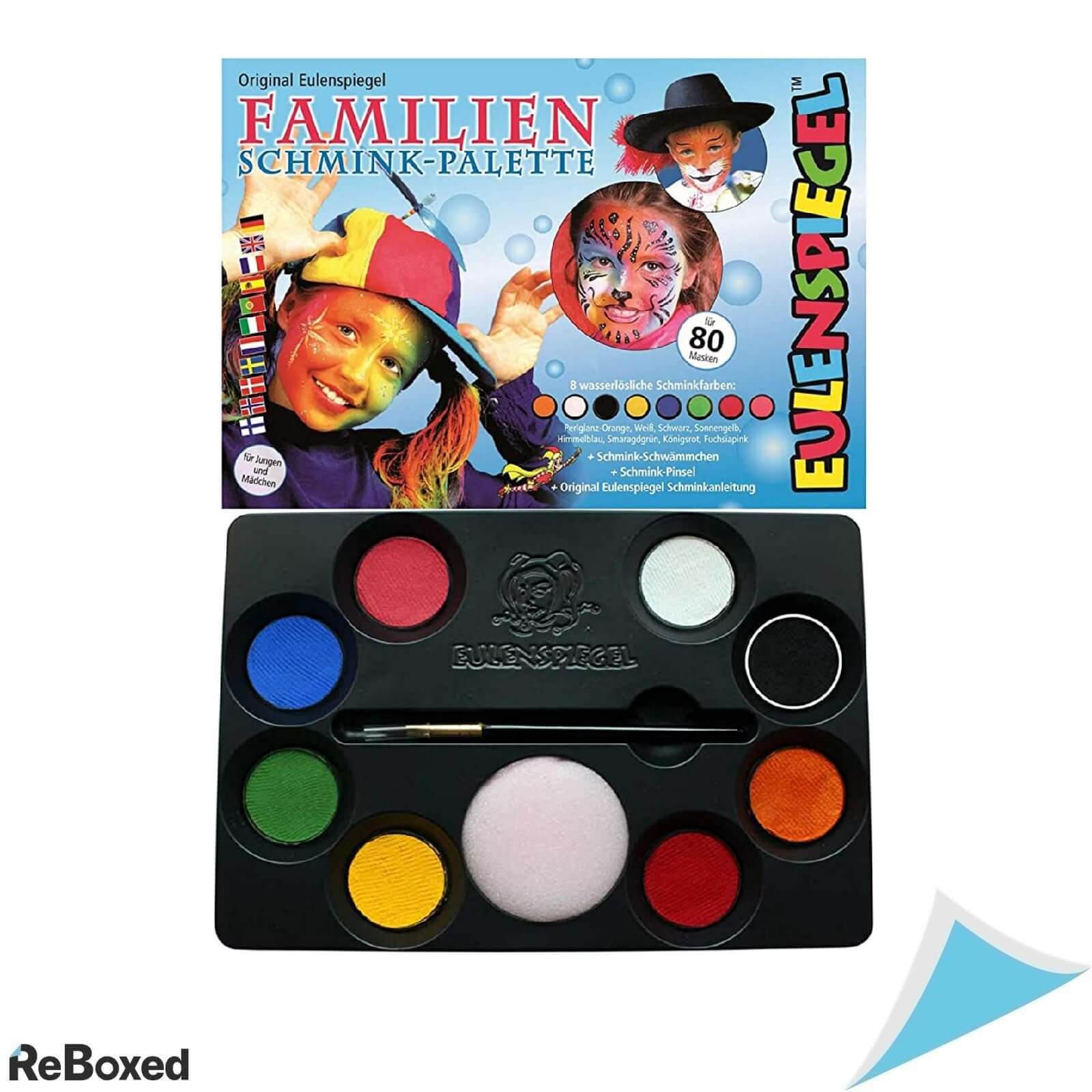 Eulenspiegel Set Machiaj Fata unisex 8 culori 3.5ml 50 masti