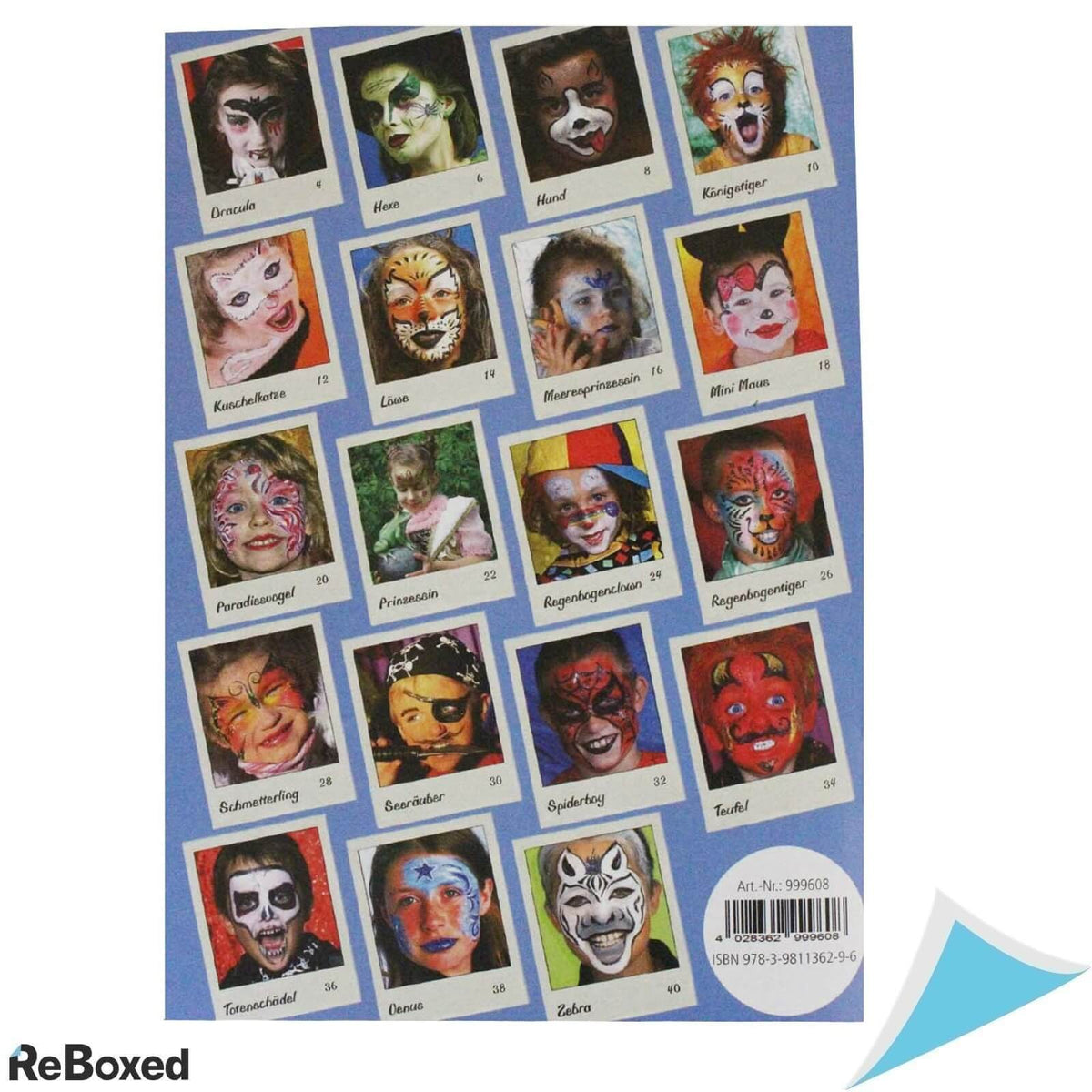 Eulenspiegel Set Machiaj Fata unisex 8 culori 3.5ml 50 masti