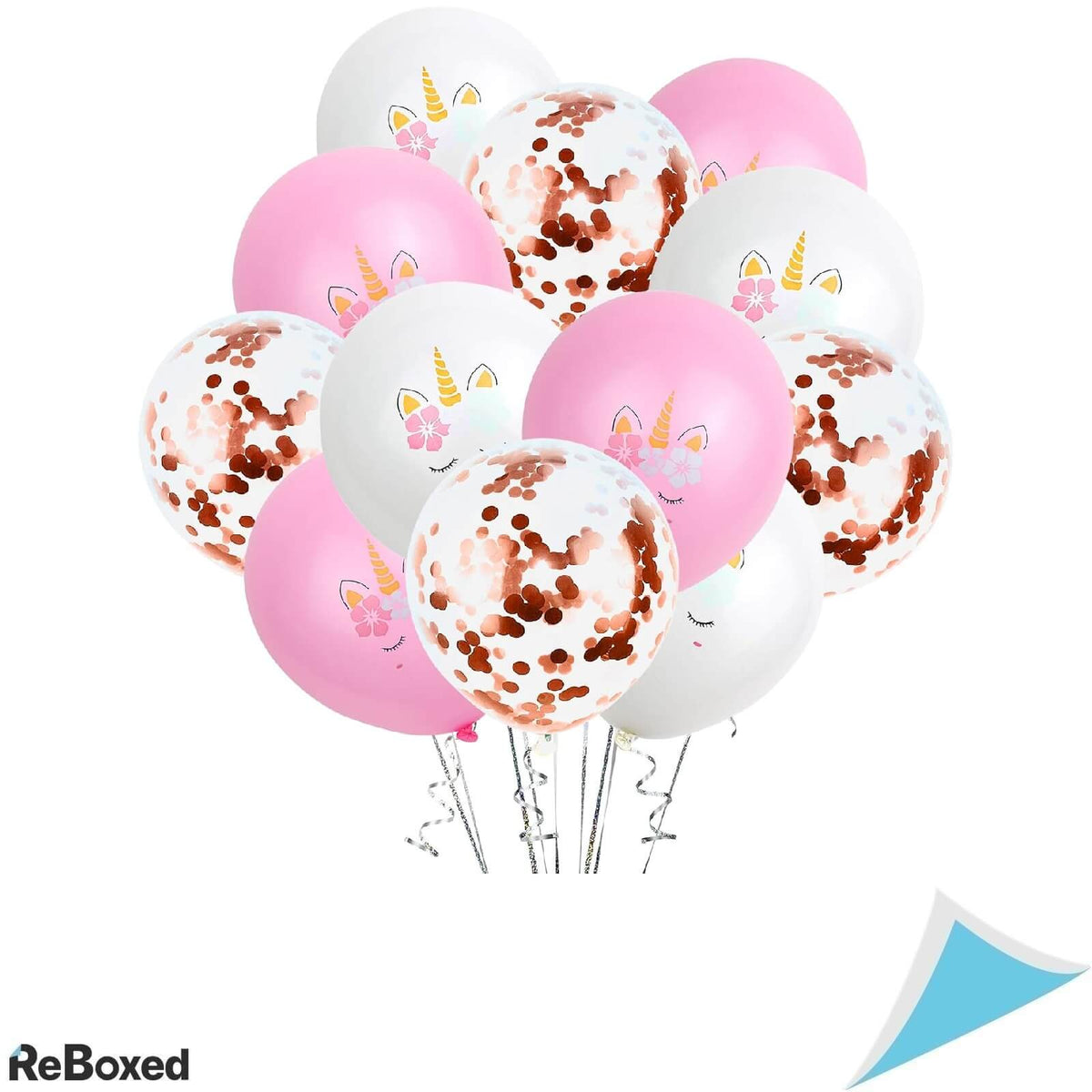 Set Baloane pentru Petrecere cu Unicorn 3 Anisori