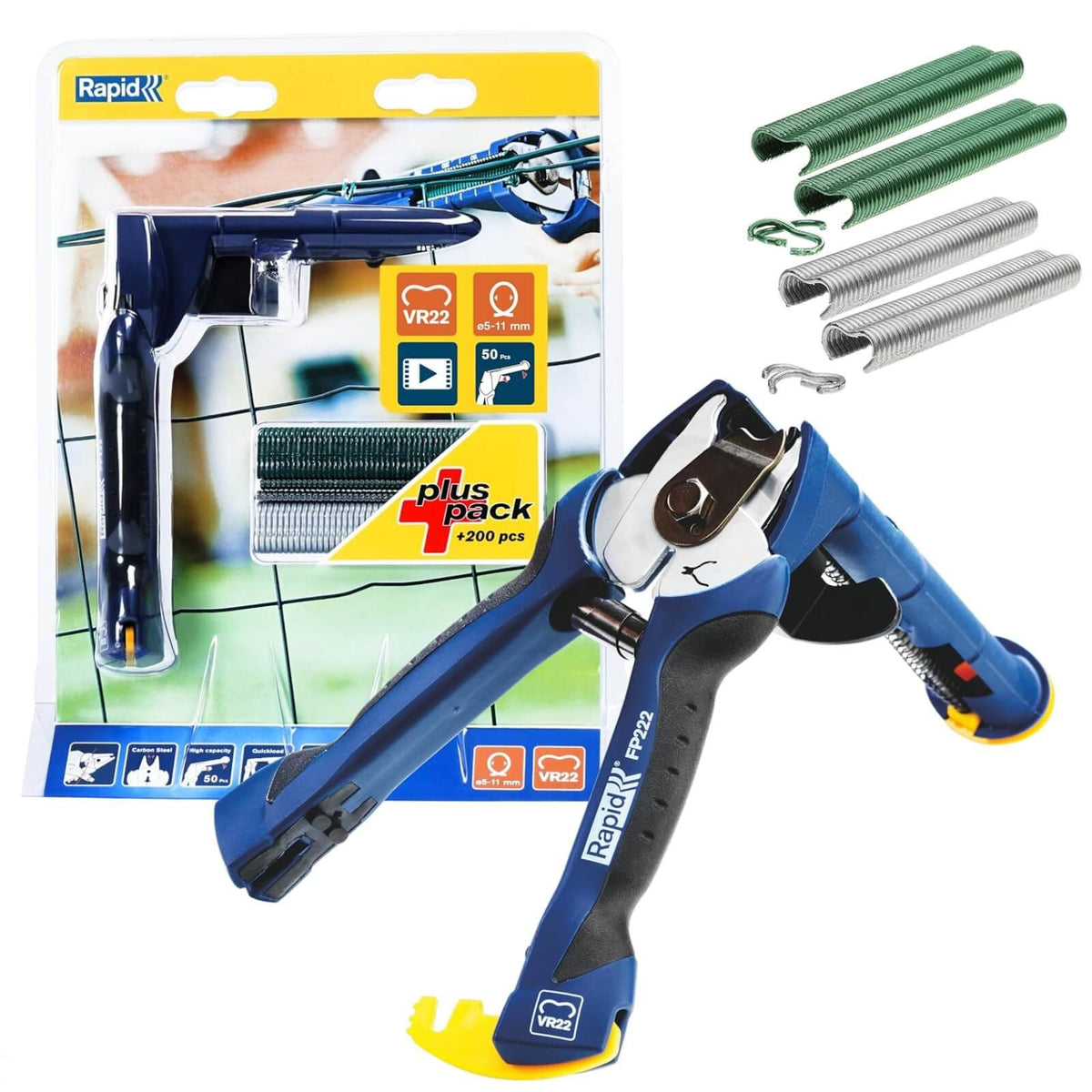 Set de Clesti pentru Fixarea Plasei de Gard