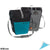 Set genti impermeabile spate bicicleta VAUDE Aqua Back Color, 48L, unisex, negru/alpin