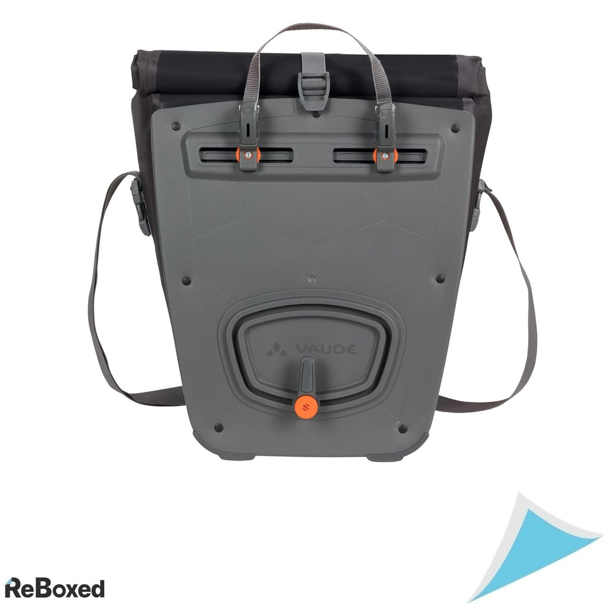 Set genti impermeabile spate bicicleta VAUDE Aqua Back Color, 48L, unisex, negru/alpin