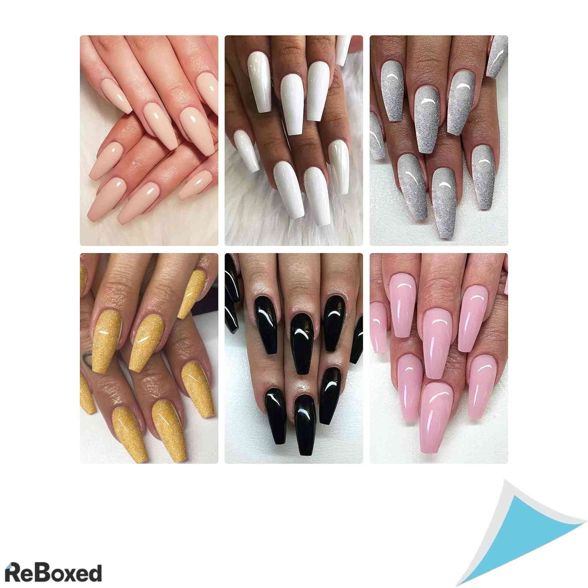 Set Oja Semipermanenta ROSALIND 6 Culori x 7ml UV LED Gel Polish Manichiura Nuanta 08