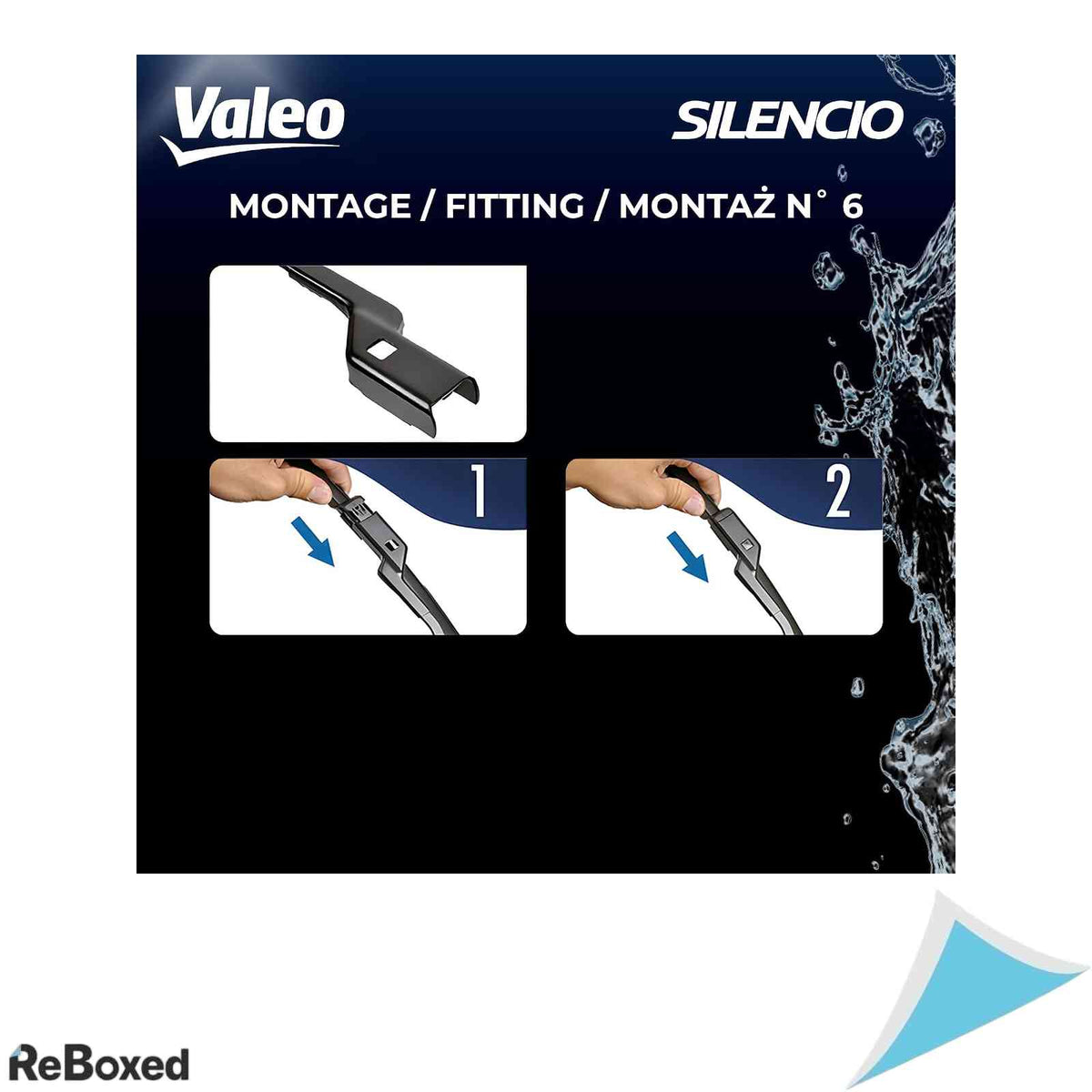 Set Stergatoare Parbriz Valeo Silencio 574449 (26"/19")