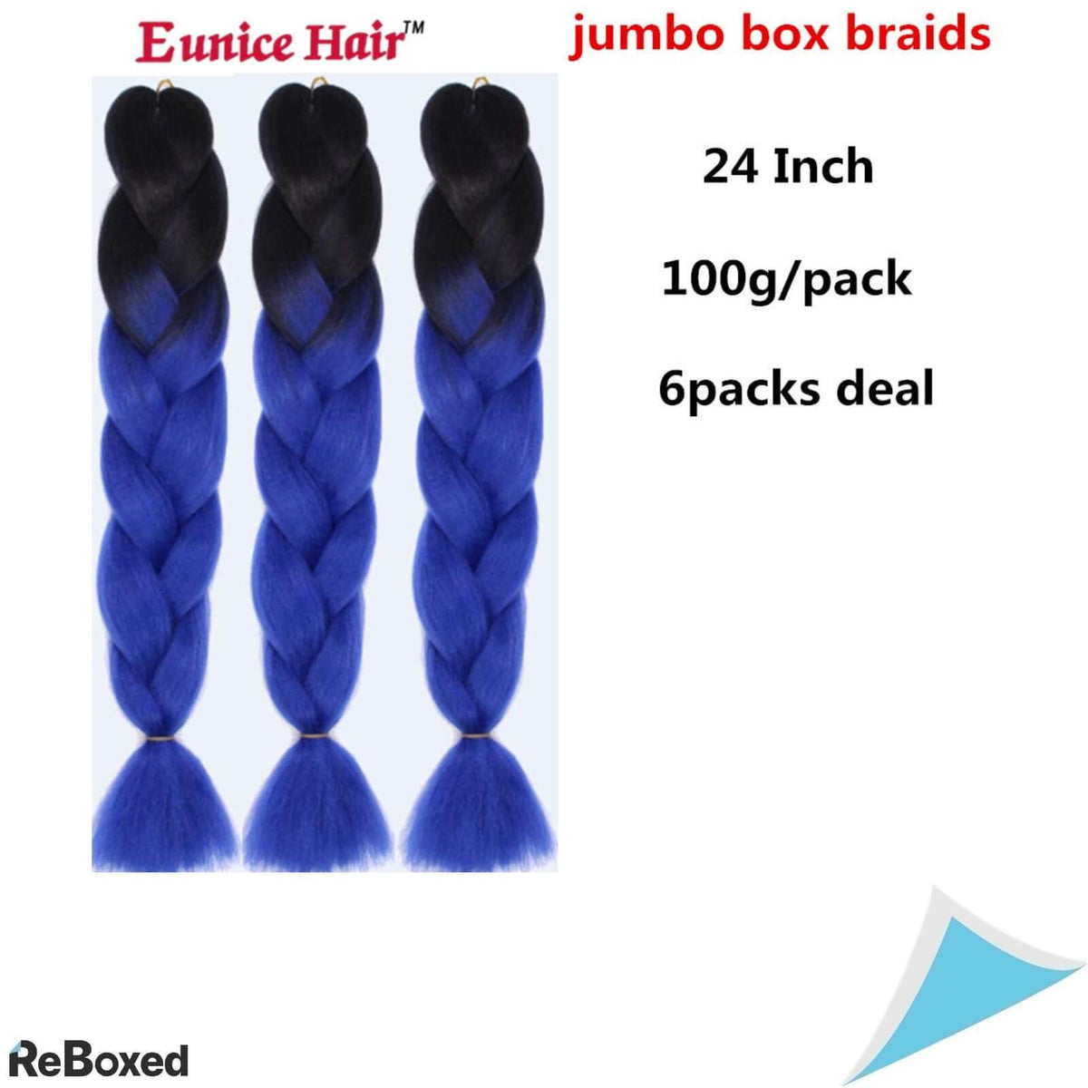 Shangxiu Pachet 6buc Extensii de Par Sintetice 2 Tonuri de Culoare 60cm 100g/buc