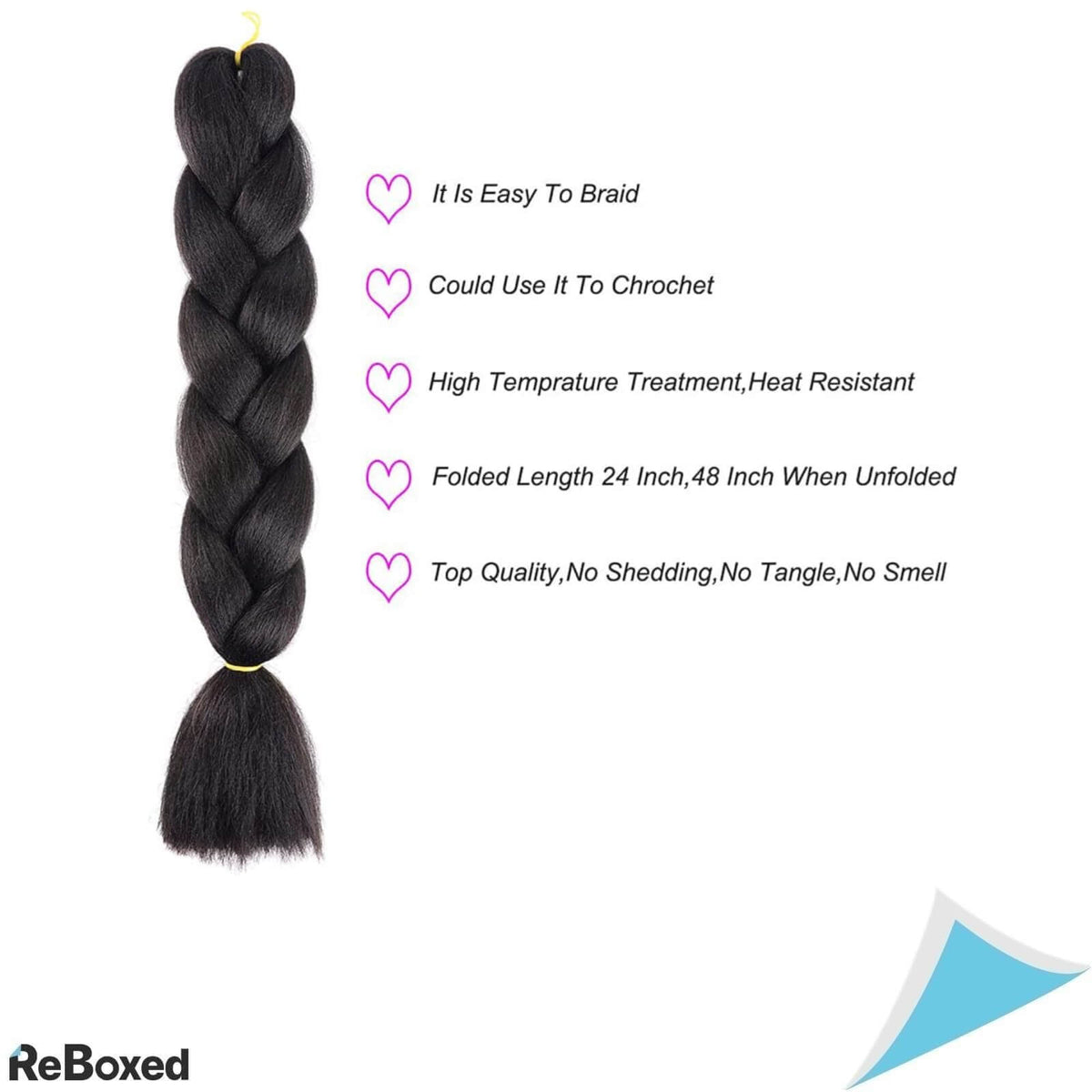 Shangxiu Pachet 6buc Extensii de Par Sintetice 60cm 100g/buc