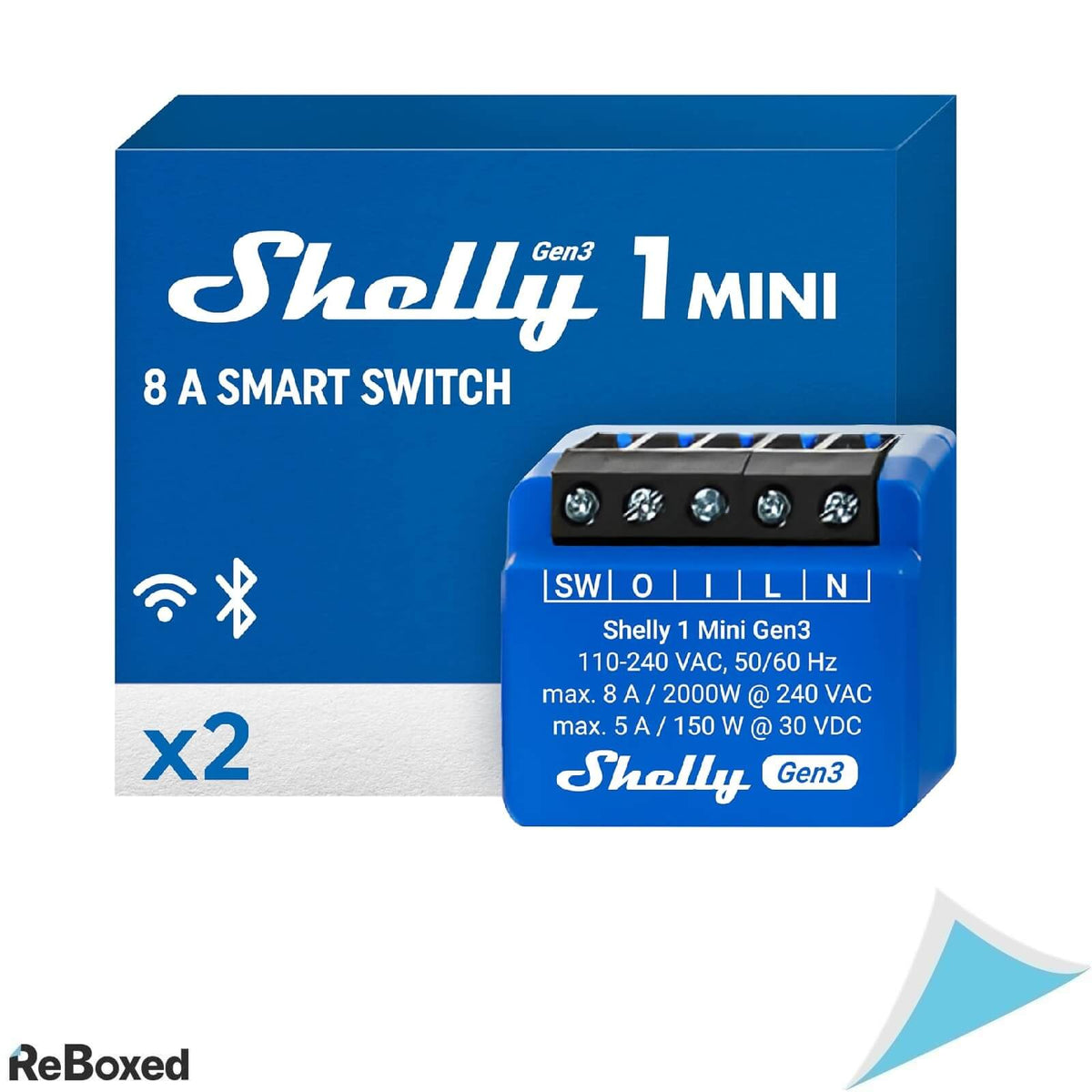 Shelly 1 Mini Gen3 Releu Smart WiFi 2 Buc