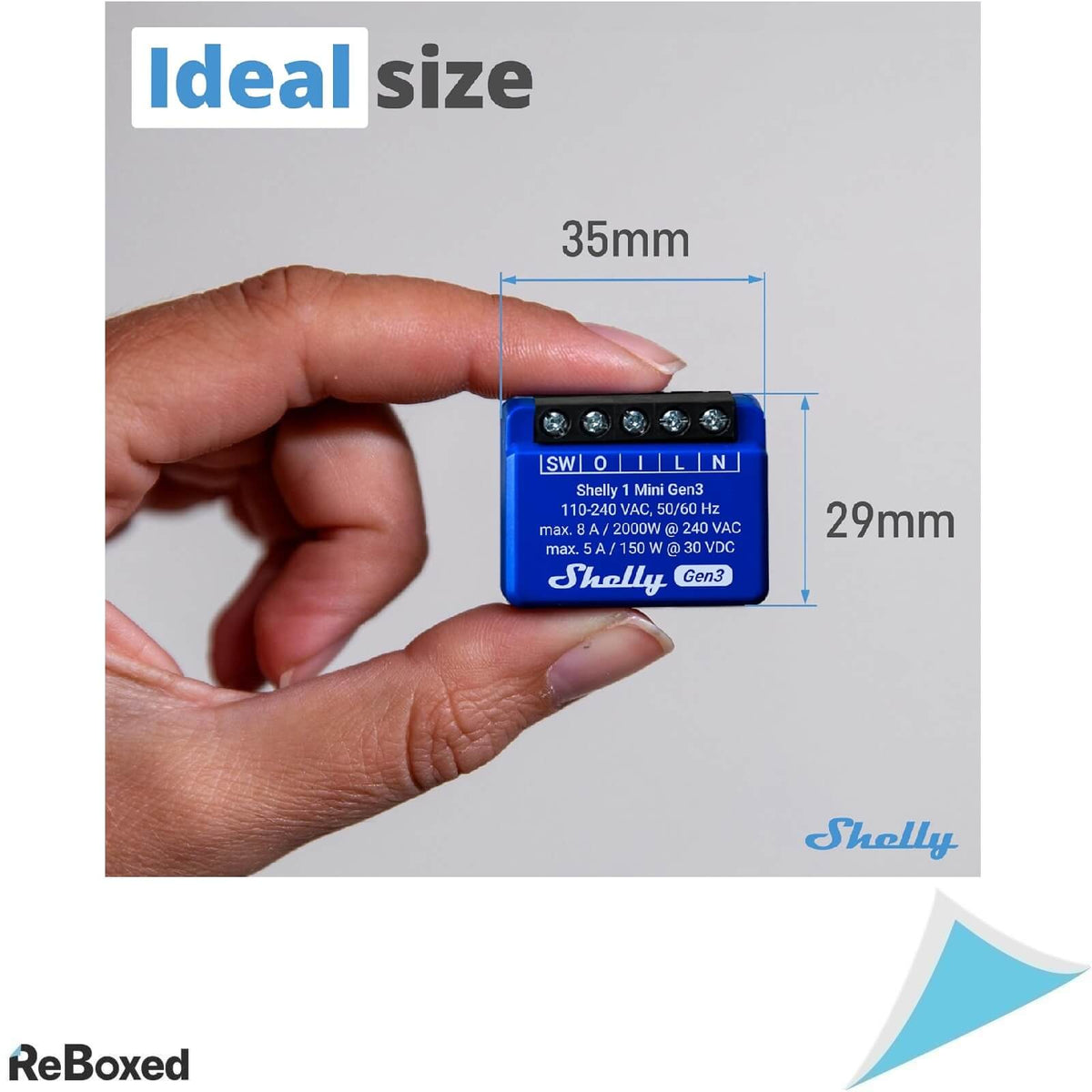 Shelly 1 Mini Gen3 Releu Smart WiFi 2 Buc