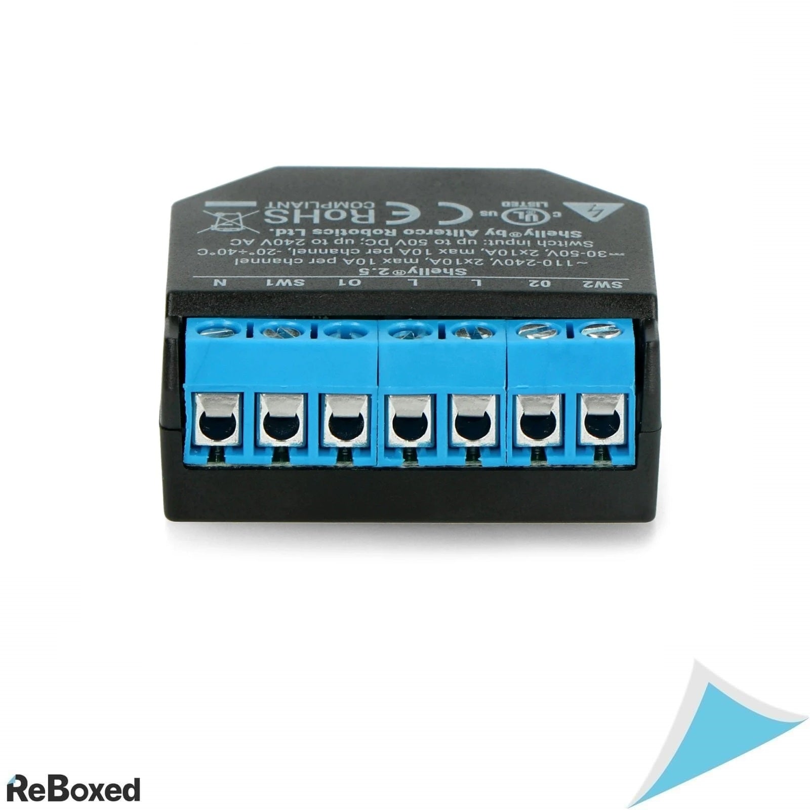 Shelly 2.5 - Modul releu dublu si controller pentru rulouri WiFi