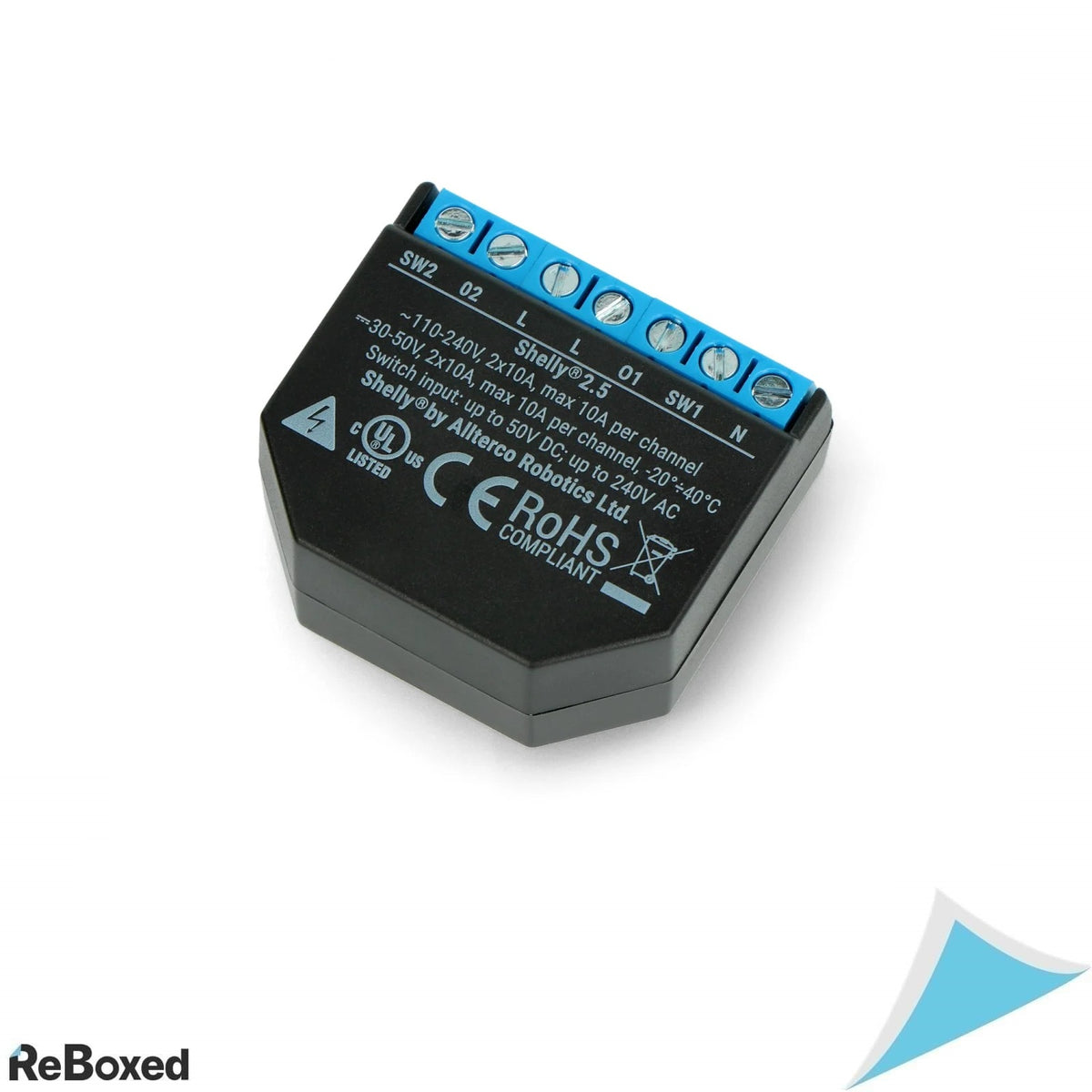 Shelly 2.5 - Modul releu dublu si controller pentru rulouri WiFi