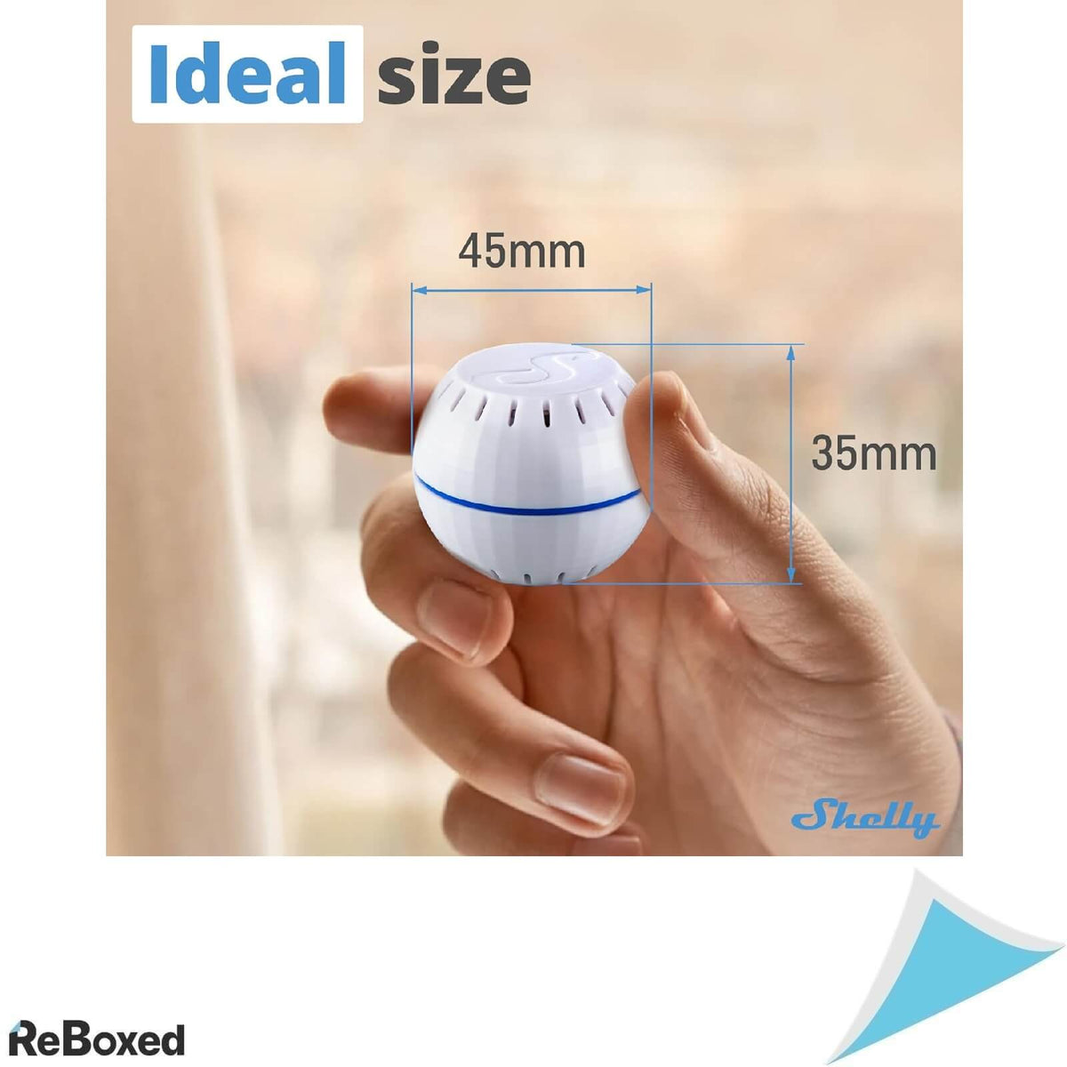 Shelly H&amp;T White (20193) Senzor Inteligent WiFi