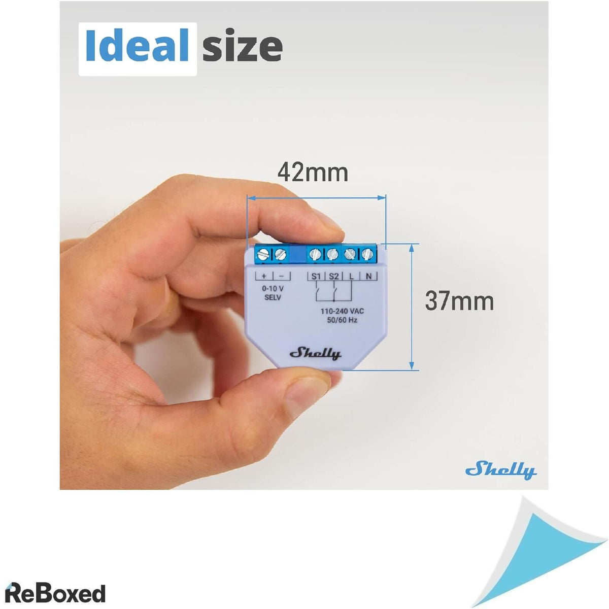 Shelly Plus 0-10V Dimmer Releu Inteligent