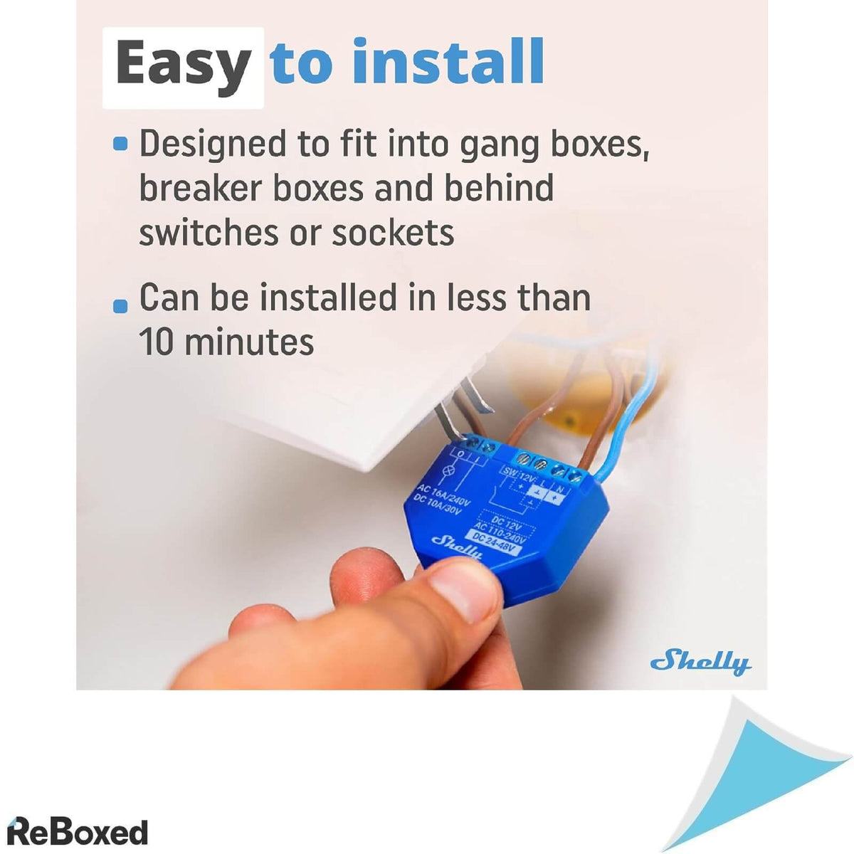 Shelly Plus 1 Releu Inteligent Wi-Fi Bluetooth