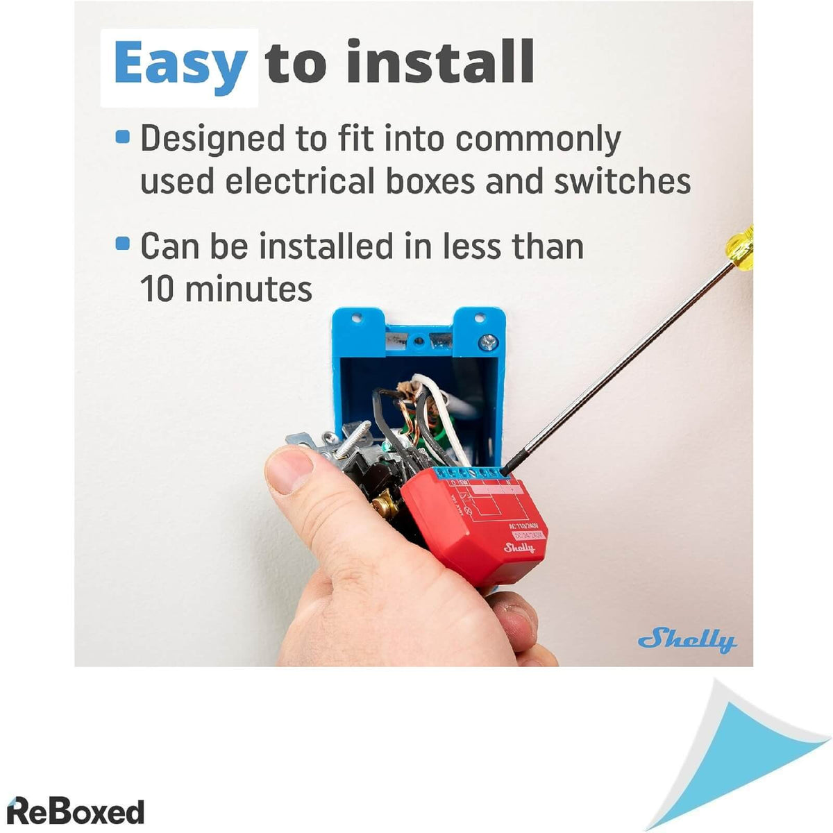 Shelly Plus 1PM Releu Inteligent WiFi 16A