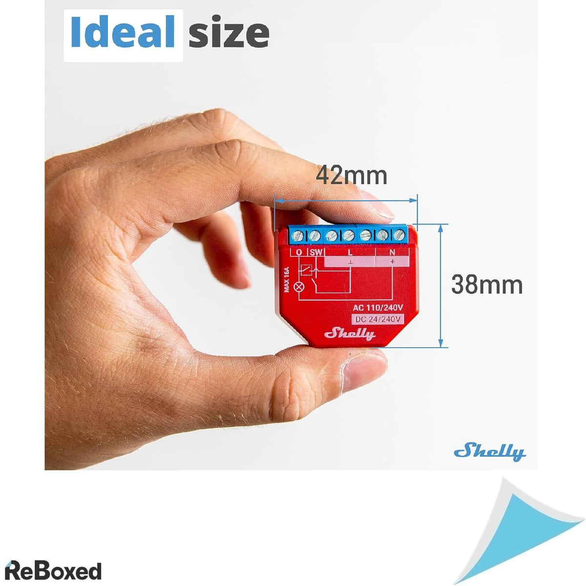 Shelly Plus 1PM Releu Inteligent WiFi 16A