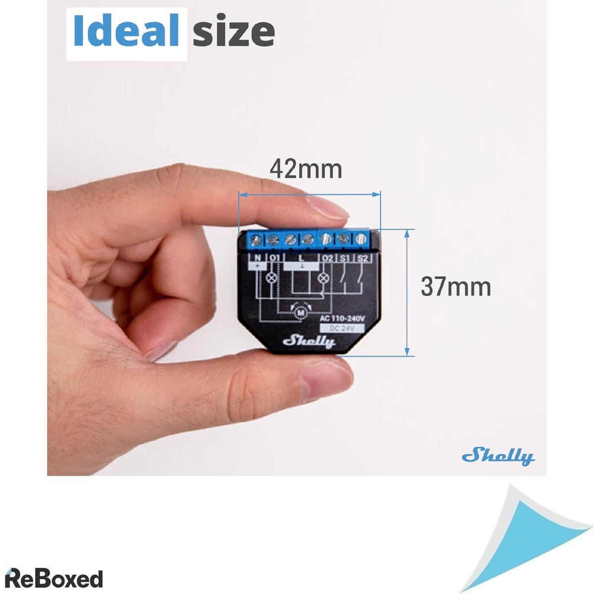 Shelly Plus 2PM Releu cu Monitorizare 2x10A Wi-Fi