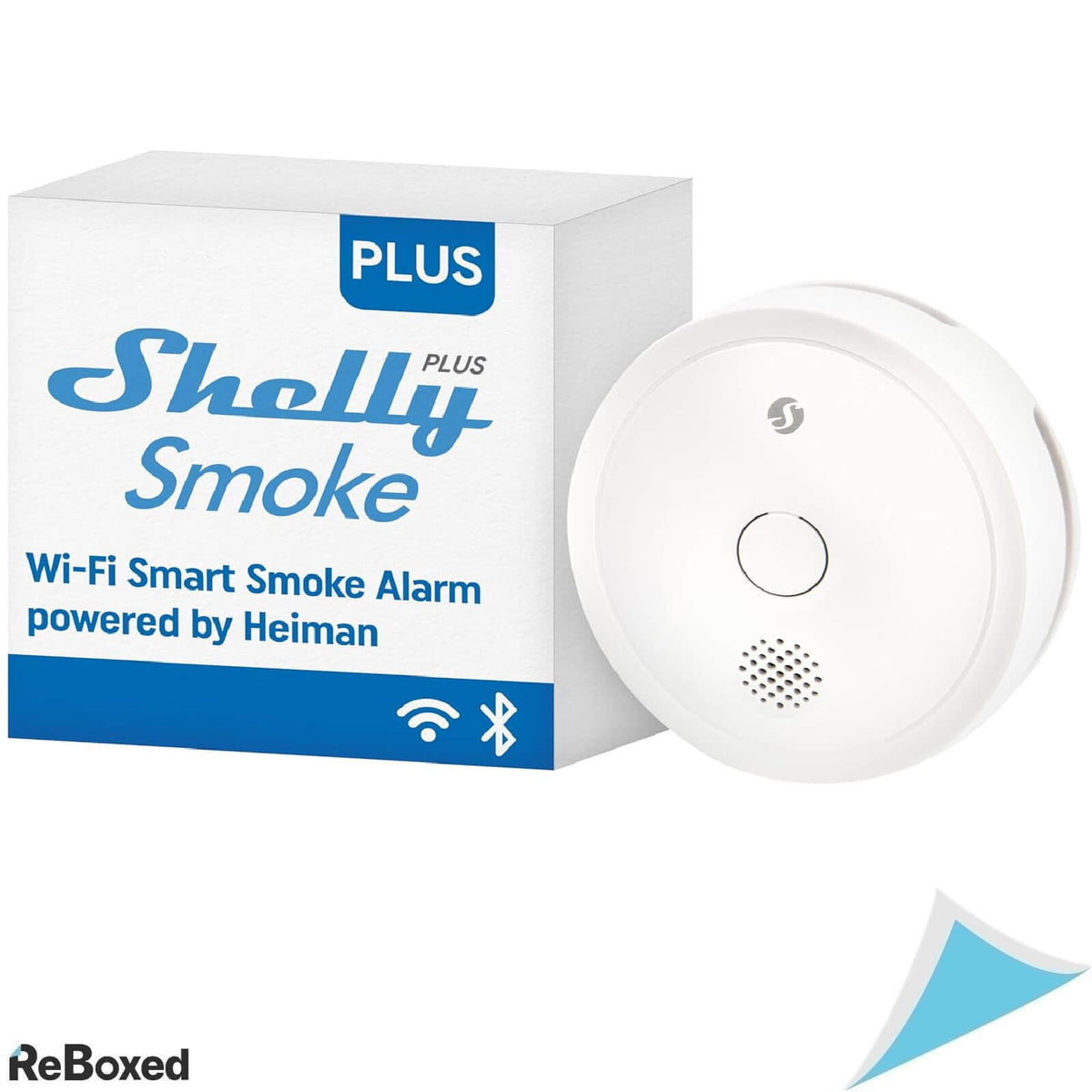 Shelly Plus Smoke Sezon de Fum cu Alarma de Incendiu