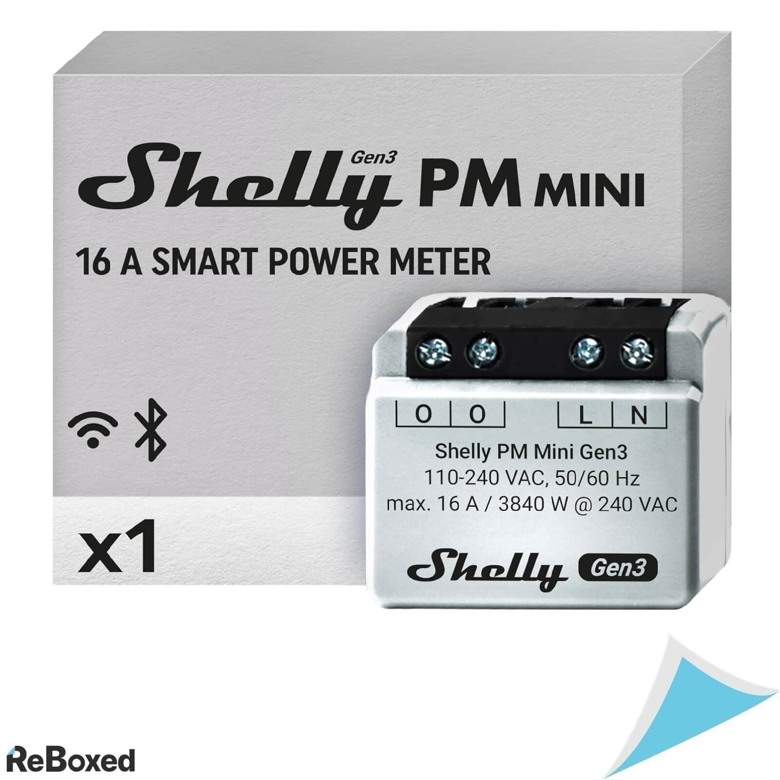 Shelly PM Mini GEN3 Contor Energie Electrica 16A