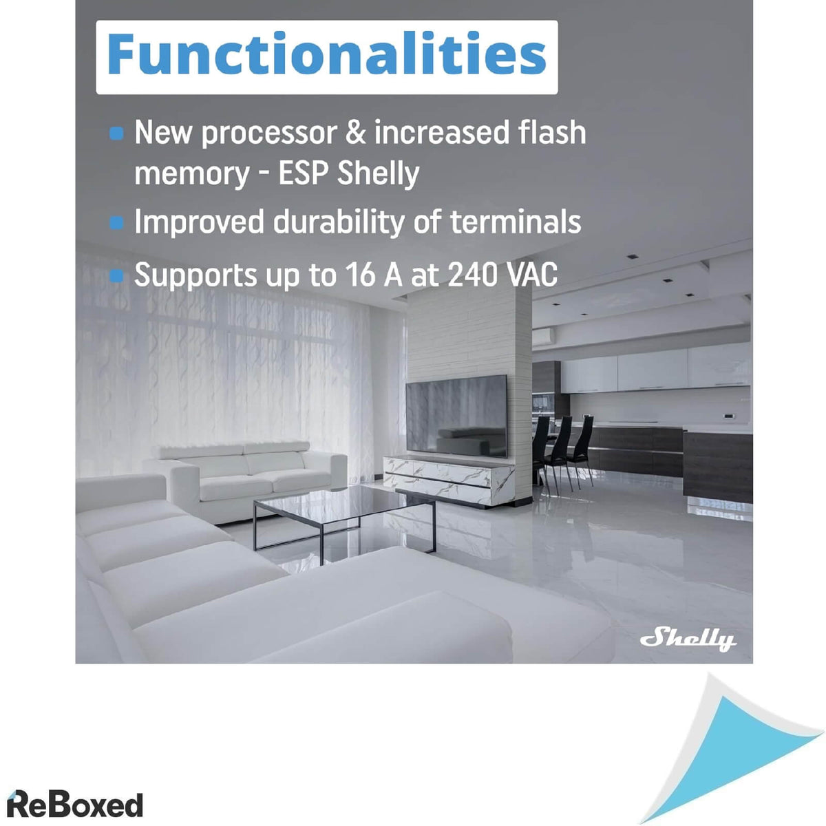 Shelly PM Mini GEN3 Contor Energie Electrica 16A