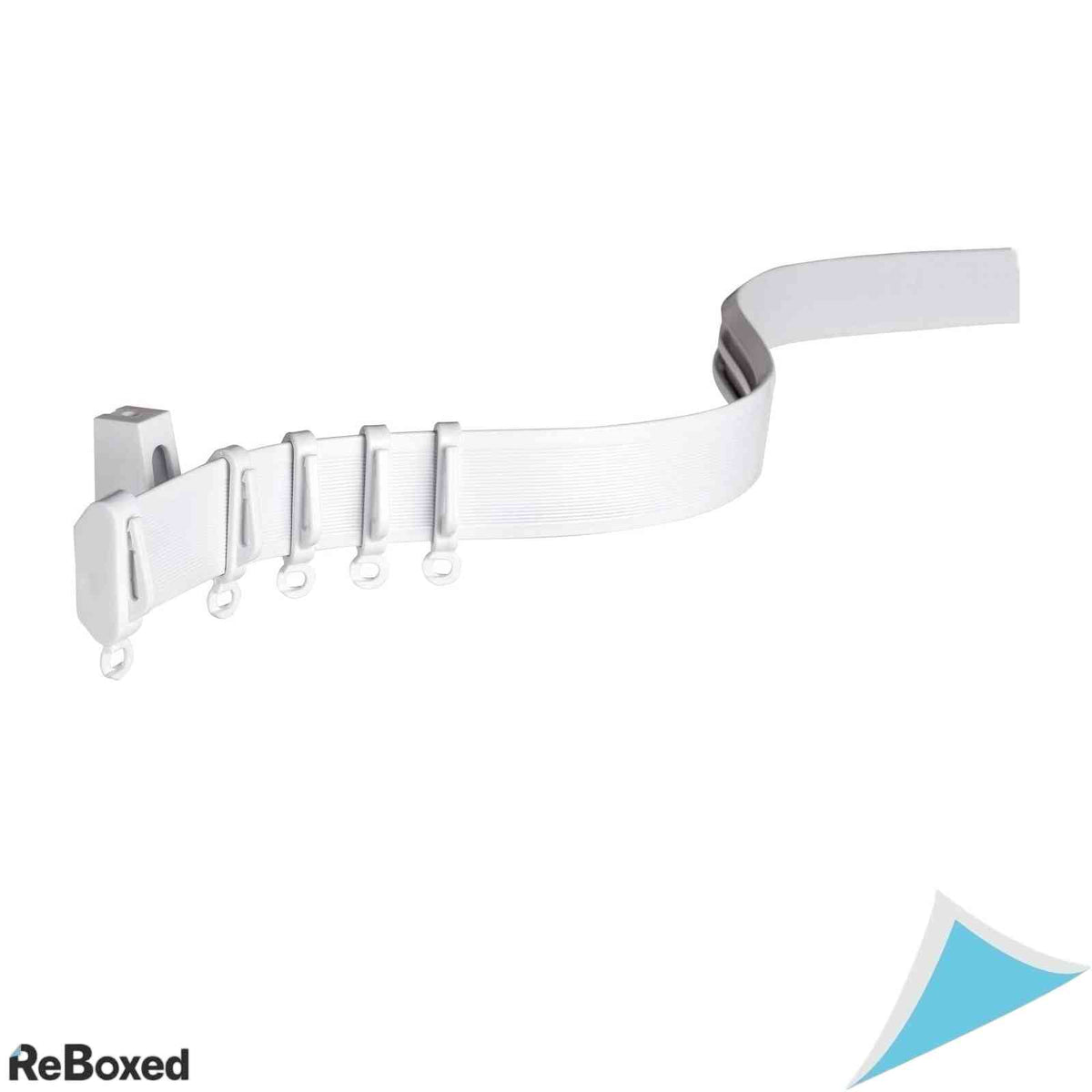 Sina flexibila pentru perdea Gardinia Flexline, plastic, 3.5 m, Alb