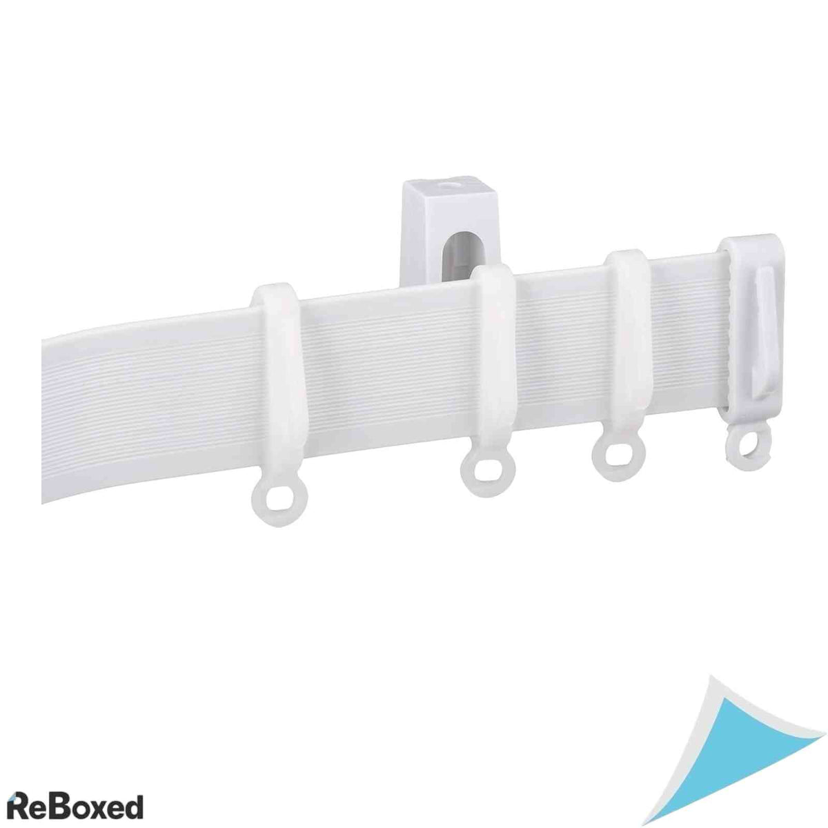 Sina flexibila pentru perdea Gardinia Flexline, plastic, 3.5 m, Alb
