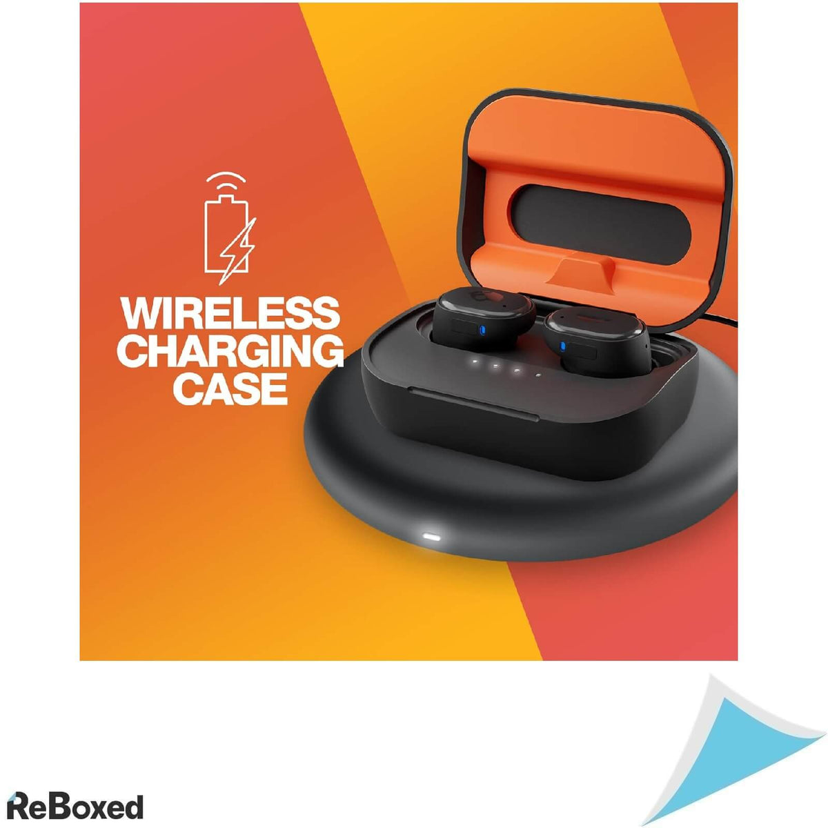 Skullcandy Grind Fuel Casti In-Ear Wireless True Black/Orang