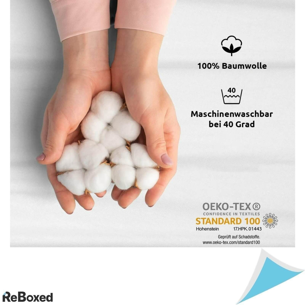 SleepTime Set Lenjerie de Pat 2 x 155x220cm + 2 x 80x80cm Oeko-Tex