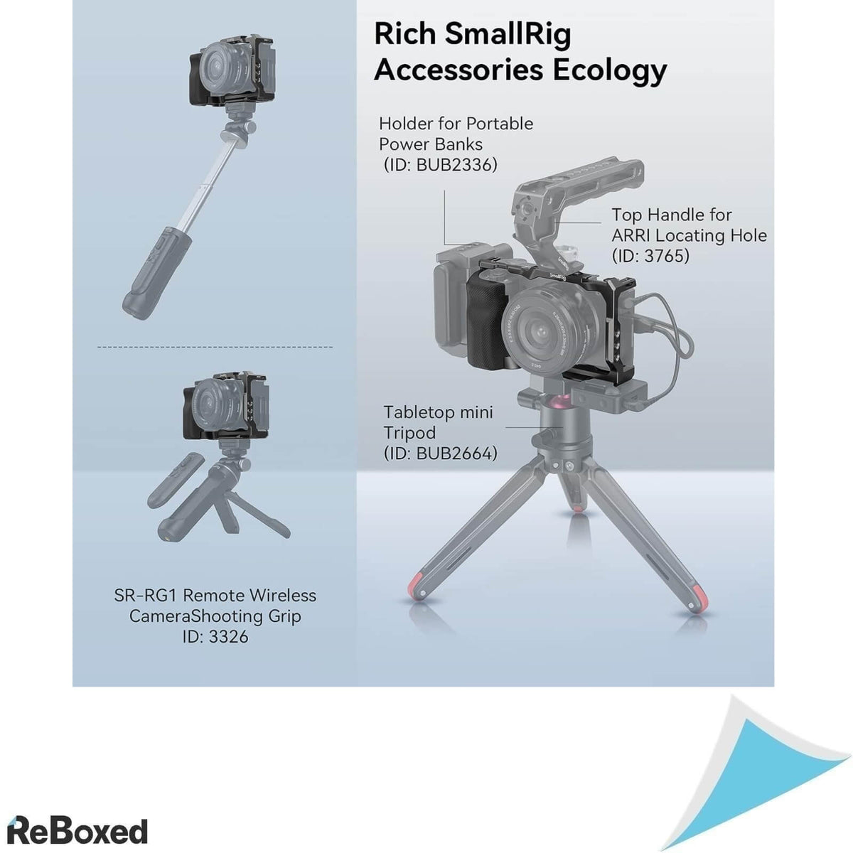 Smallrig 3538 Cage cu Grip pentru Sony ZV-E10